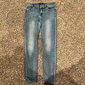 High-Waisted Lucky Brand Light Wash Jeans